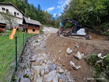 Sanacijska obnova vodotokov in hudournikov po poplavah (7)